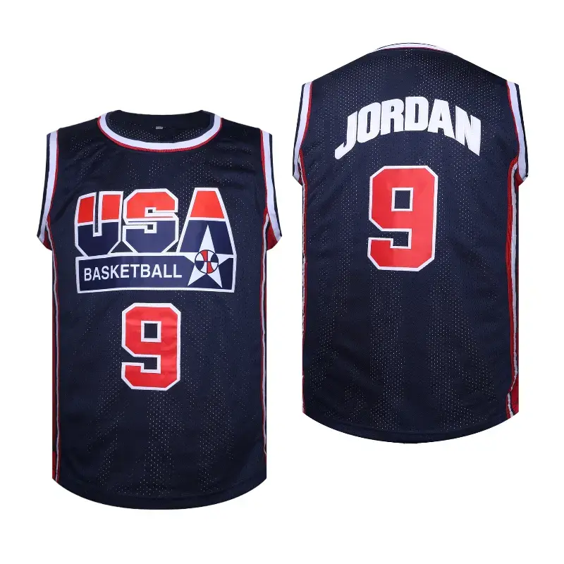 Men's #9 Crew Neck Short-Sleeve Breathable Polyester Basketball Jersey - Texture Variant, Fitness Sports Tee, Fashionable Team Top for Summer Athletic Wear