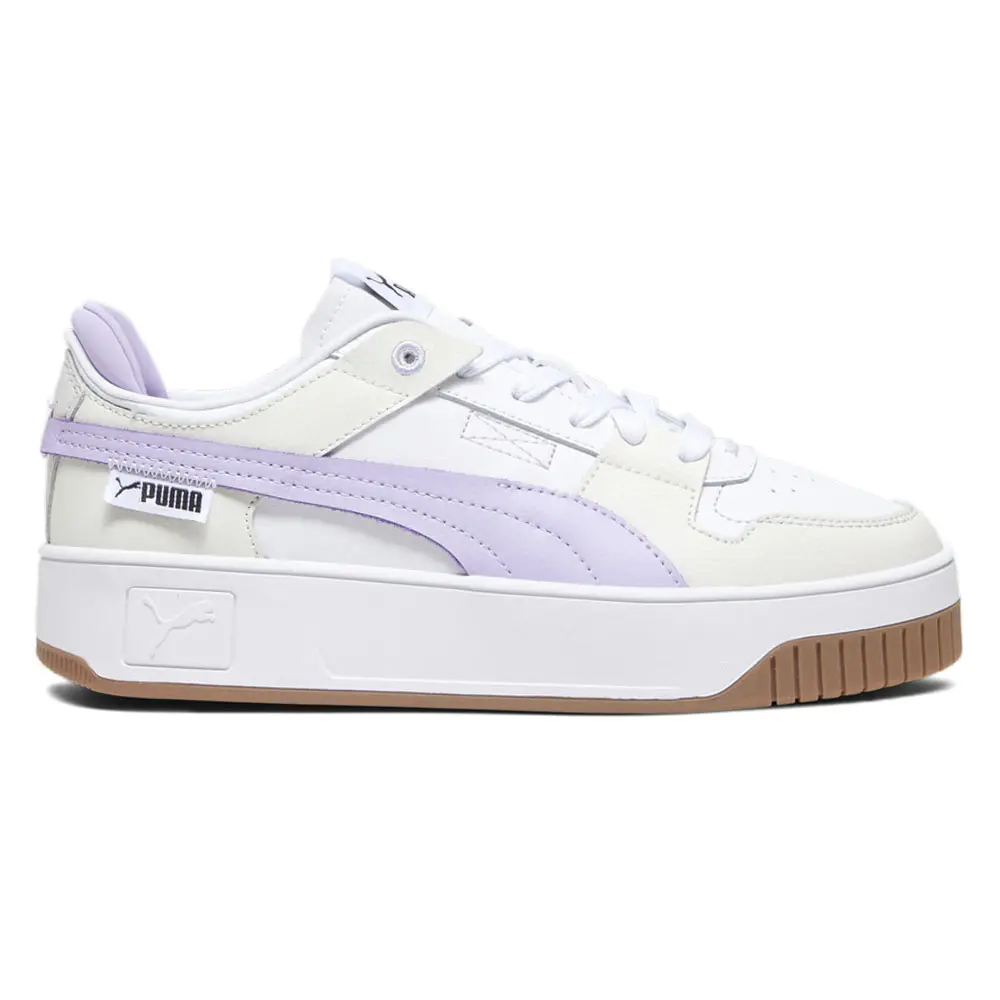 PUMA Womens Carina Street Vtg Platform Sneakers Shoes Casual - White PUMA Womens Carina Street Vtg Platform Sneakers Shoes Casual - White