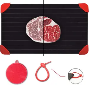 Quick Defrosting Tray for Frozen Meat & Fruit | Portable Fast Thaw Board, No Electricity Needed Kitchen Gadget