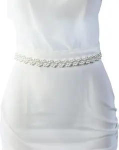 Bridal Belt Wedding Dress Belts  Beaded Belt for Women and Girls