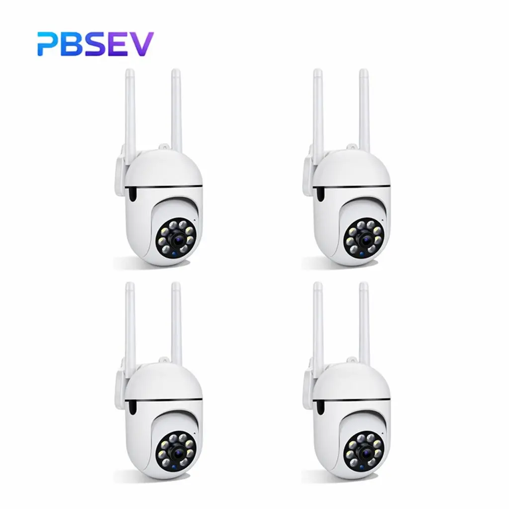 PBSEV Ultra HD 1080P Panoramic WiFi Indoor Security Camera, Ceiling Mount, Motion Sensor, Cruise Patrol Loop, 2-Way Talk, Auto Color Night Vision, Micro SD Support, AI Motion Alert for Baby Care, Pet Watching & Home Safety Monitoring