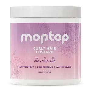 Curly Hair Custard Gel 8oz