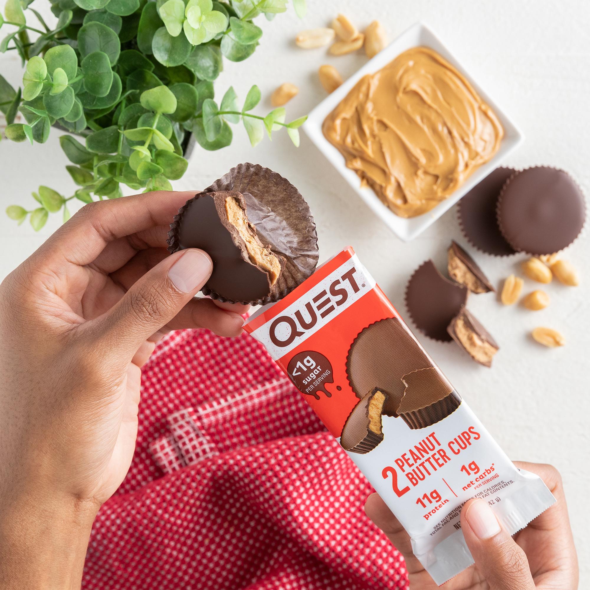 Quest Nutrition Peanut Butter Cups - High Protein, Low Carb, Gluten Free - 4 Count 5.93 Ounce