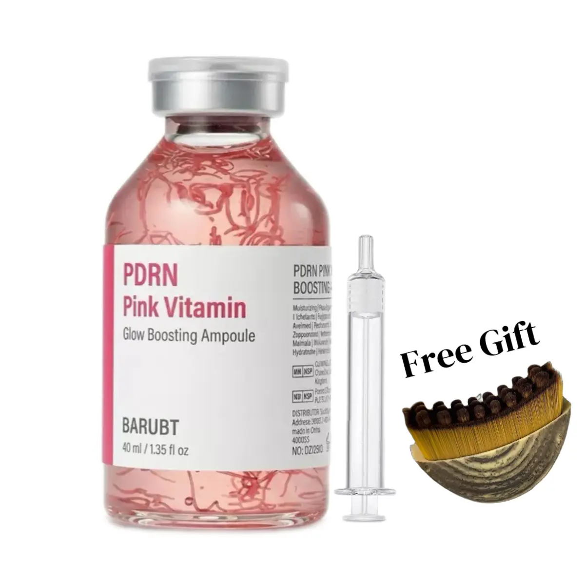 BARUBT Deep Collagen Peptide Ampoule Serum, 40ml Nourishing Skincare for Intense Hydration, Skin Repair, Collagen Boost & Radiance Boost, Boosts Skin Radiance