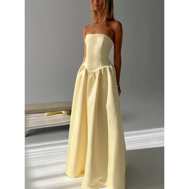 strapless drop waist dress - TikTok Shop strapless drop waist dress - TikTok Shop