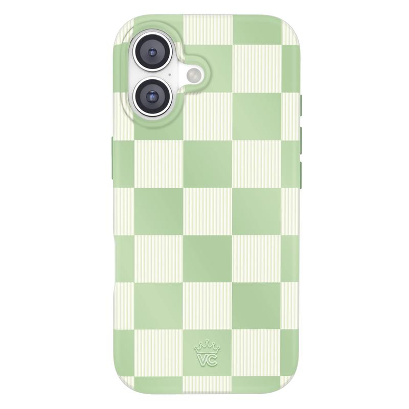 Pistachio Vibe Checkered iPhone Case Pistachio Vibe Checkered iPhone Case