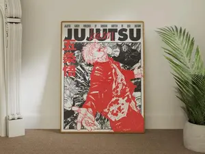 Jujutsu Kaisen Satoru Gojo Anime Poster c