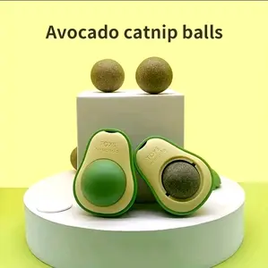 Avocado Catnip Ball for Cats - Natural and Safe Pet Toy Mint fun cat indoor cat