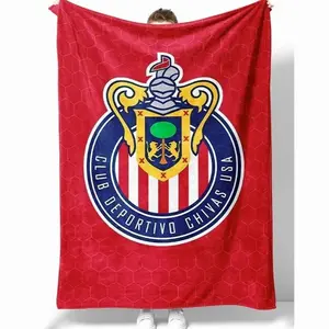 Club Deportivo Chivas USA Blanket V3 Mexican Football fan Blanket, Christmas Gifts, Gift For Friends, Made in US