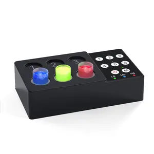 GBK Tattoo Ink Mixer Electric Ink Mixer Adjustable Power Mixing with 100 Mixing Sticks 2500 mAh Battery Lab Vortex Color Makeup Ink Pigment Agitator Machine - Cosmetic Body Care Body Care