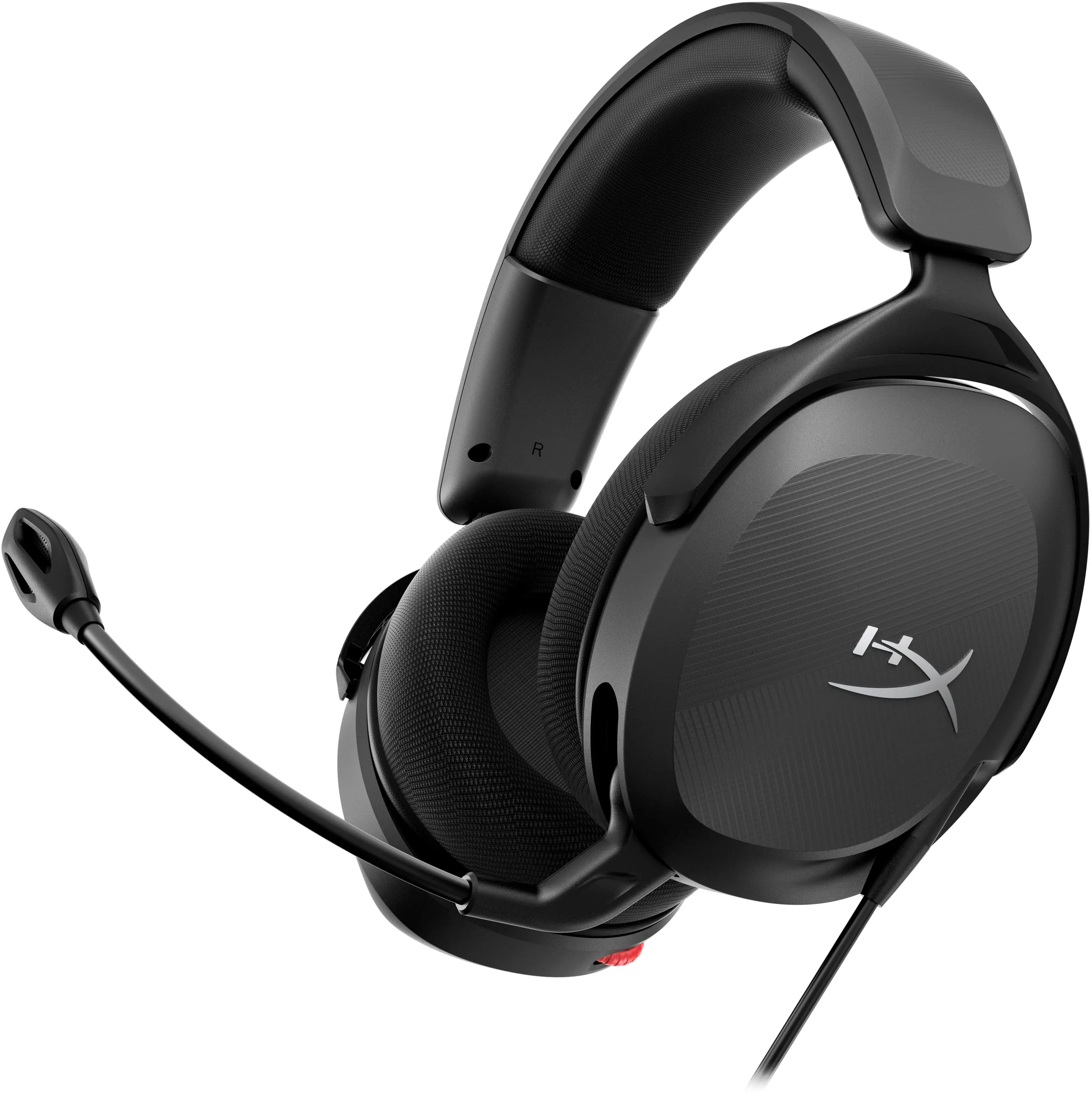 HyperX - Cloud Stinger 2 Core Wired Gaming Headset for PC - Black HyperX - Cloud Stinger 2 Core Wired Gaming Headset for PC - Black