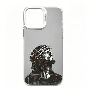 Jesus Son Of God Christian Pattern Case for iPhone 17 16 Pro Max 15 Plus 14 13 12 11  Air XR XS Shockproof Anti-Scratch Durable PC Back Protective Cover Gifts For Women Men Teen Girls