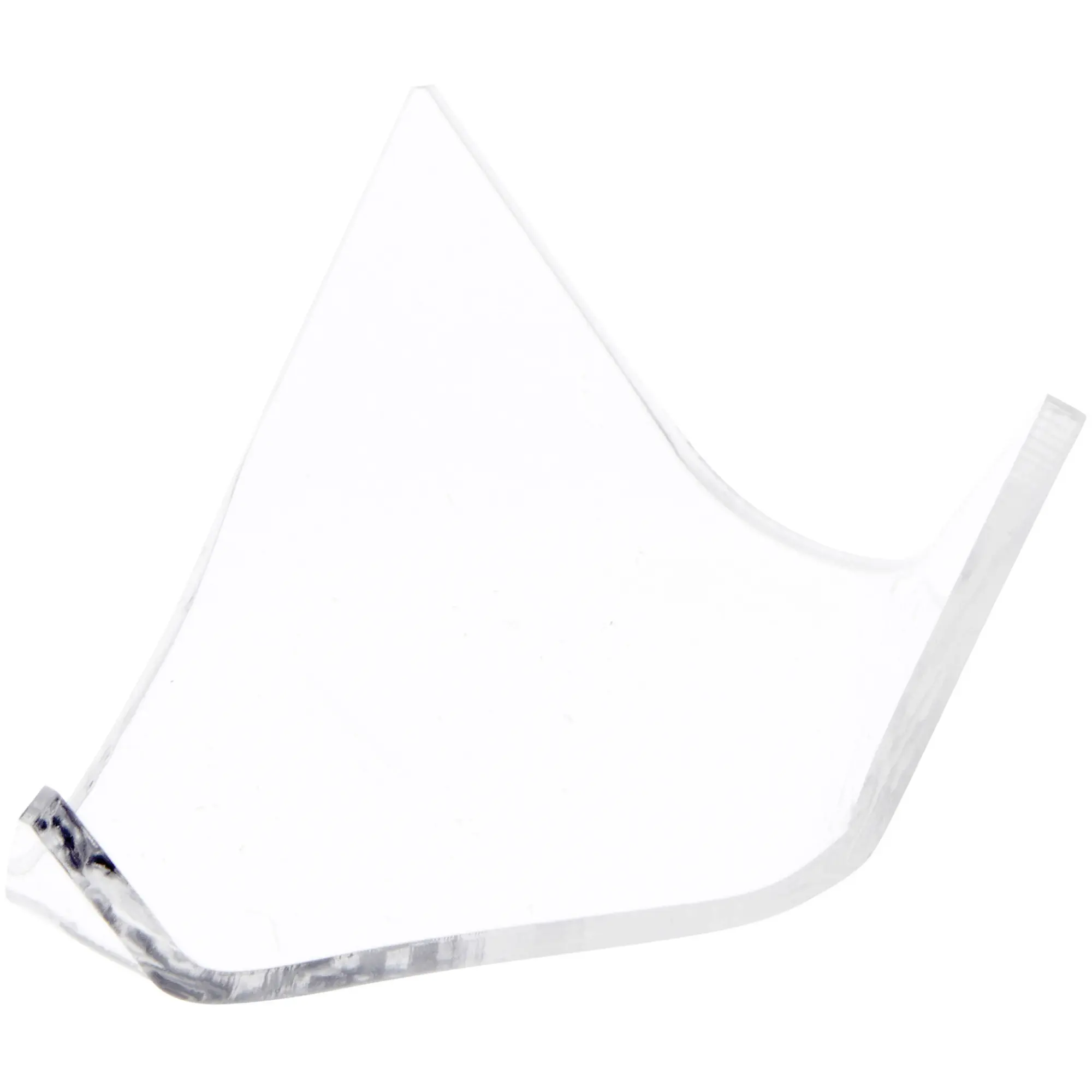 Plymor Clear Acrylic Display Stand Holder for Geode, Mineral or Crystal Cluster