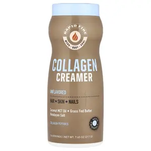 RAPIDFIRE Collagen Creamer, Unflavored, 7.65 oz (217 g)