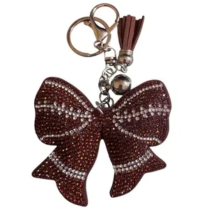 Sport Rhinestone Keychain