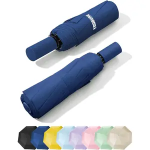 Automatic Travel Umbrellas for Rain - Portable & Compact Umbrella for Backpack, , UV Umbrellas for Sun Protection, Windproof Folding Small Umbrella in Macaron for , Women, Colorful