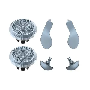 PS5 Edge Elite Controller Metal Thumb Grip Caps | Precision Control Anti-Slip Joystick Mushroom Head Covers | Pro Gaming Accessories for PS5 Wireless Controller
