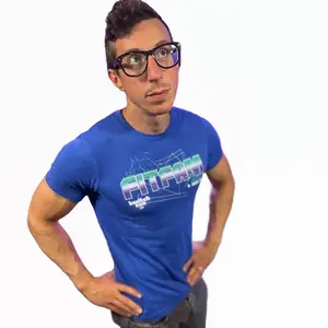 TWITCHCON 2023 OFFICIAL UNOFFICIAL ‘FIT FAM’ SHIRT - Cotton Slim-fitting Triblend Teeshirt
