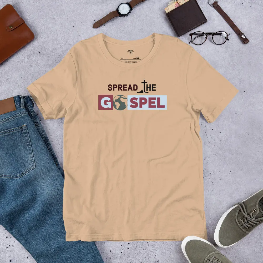 Spread the Gospel – Christian Missionary T-Shirt | Faith Apparel