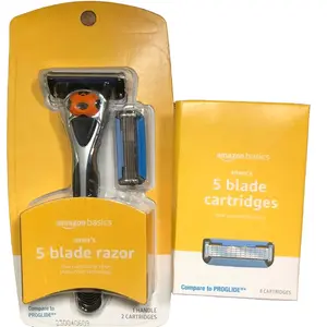 Razor & Refill Kit for Men's Comfortable Shaving