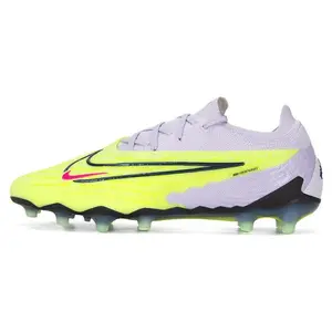 Nike Phantom GX Elite AG-Pro Laced Football Cleats for Men with Cushioning, Grip, and Durability in Green and White Trending Shoes, House White Official Shoes to Get / Maison Mihara