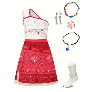 Princess Halloween Costume Set with Accessories Complete for Themed Party Girls