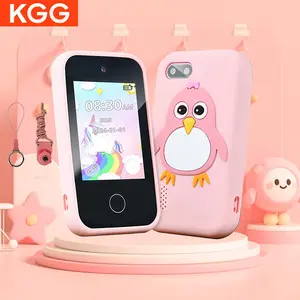 Cartoon Unicorn Design Smart Phone, Fun Learning Education Tool, Game Music Player Flashlight Dual Camera Mini Toy Phone