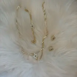 50 cm Chain Set with Handle and Earrings for Stylish Accessory