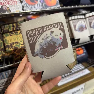 PGS Possum Neoprene Regular Can Cooler Koozie for Drinks