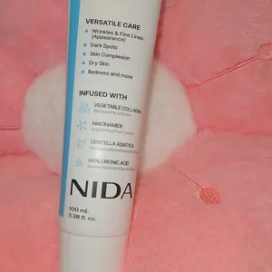 NIDA Youthful Formula Ultimate Moisturizing Cream (100mL) / Collagen, Niacinamide, Centella Asiatica, Hyaluronic Acid / Wrinkles, Dark Spots, Skincare Hydrating Daily Moisturizer Moisture Hydrate