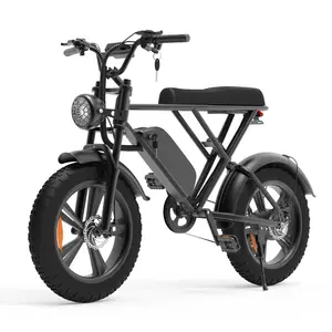 US 2026 G90 Electric Bike , Up to 31MPH,Electric Bicycle with 48V 20AH 25Mile Removable Battery, Motorcycle with Full Suspension, LED Headlight Ebike with intelligent display screen and 7 speed modes,Suitable for all terrains