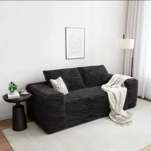 LIKIMIO 71" Loveseat Sofa Comfy Deep Seat No Assembly Sofa in a Box Modern Small Couch with Plush Fabric for Living Room