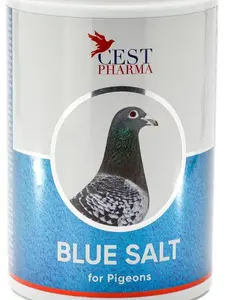 Cest Pharma Blue Salt Antiparasitic Bird Bath Salts - Gentle, Effective Healthcare Formula for Feather Health and Parasite Removal