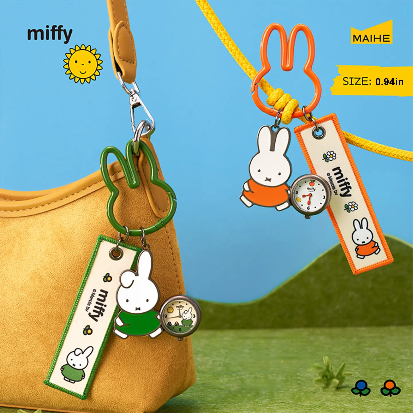 【New Arrival】Miffy Find Myself Watch Blind Box. Cute Minimalist Miffy Design, Comfortable Light Watch Band, Suitable For Summer Daily Matching And Outdoor Play. Fashion Kids Timepiece And Lovely Surprise Gift For Boys And Girls Who Love Miffy