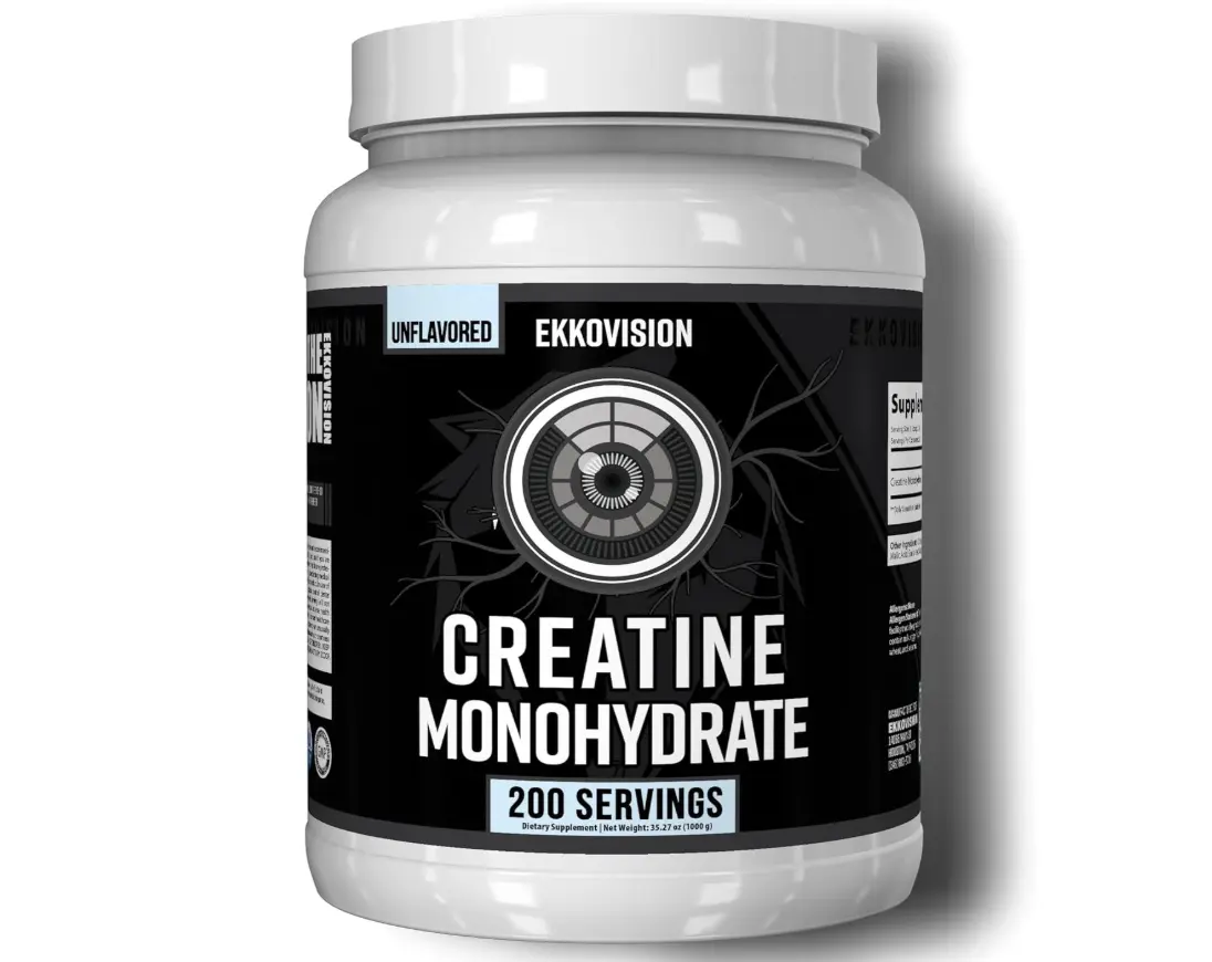 Creatine Monohydrate Powder, Micronized, Unflavored, Pre Workout & Post Workout Supplement for Men and Women, Energy Support, Easy to Mix in Shakes, Smoothies & Beverages, 200 Servings