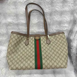 Pre-owned GUCCI canvas Tote Bags Ophidia Medium Tote Bag XiaoTang0054