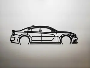 Dodge Charger Hellcat - Wall Art