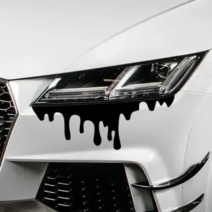 Funny Dripping Blood Effect Car Stickers Decals Waterproof Scratches Vinyl Decals For Car Window Headlight Bumper Truck Decor