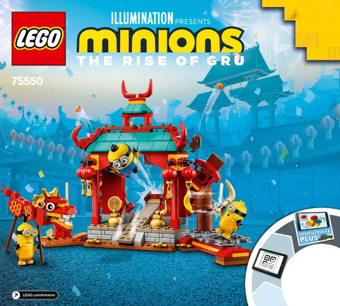 75550-Minions Kung Fu Battle - INSTRUCTIONS ONLY