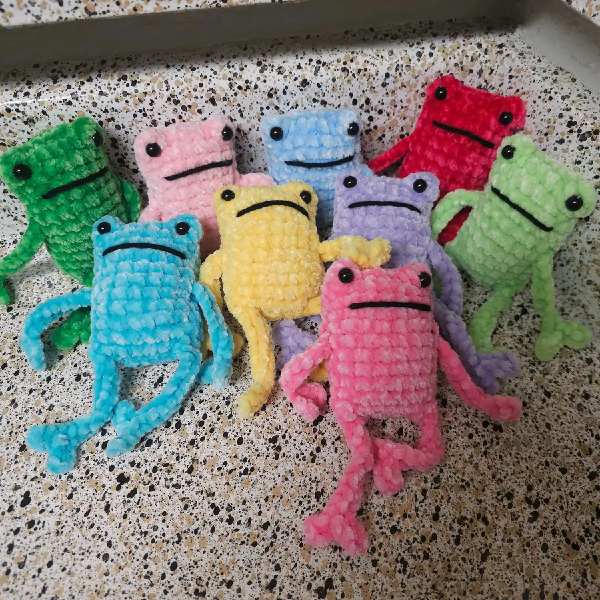 Crochet Leggy Froggies Crochet Leggy Froggies