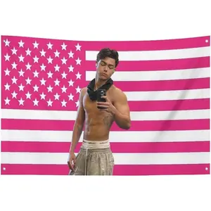Durable Decorative Velvet Peach Malachi Barton Wall Tapestry - 40x60in Mural for Teen Room & General Room Decor, Summervibes Home Supplies, Durable Decorative Tapestry