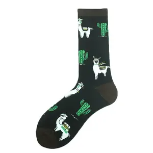 Cactus Llama Socks