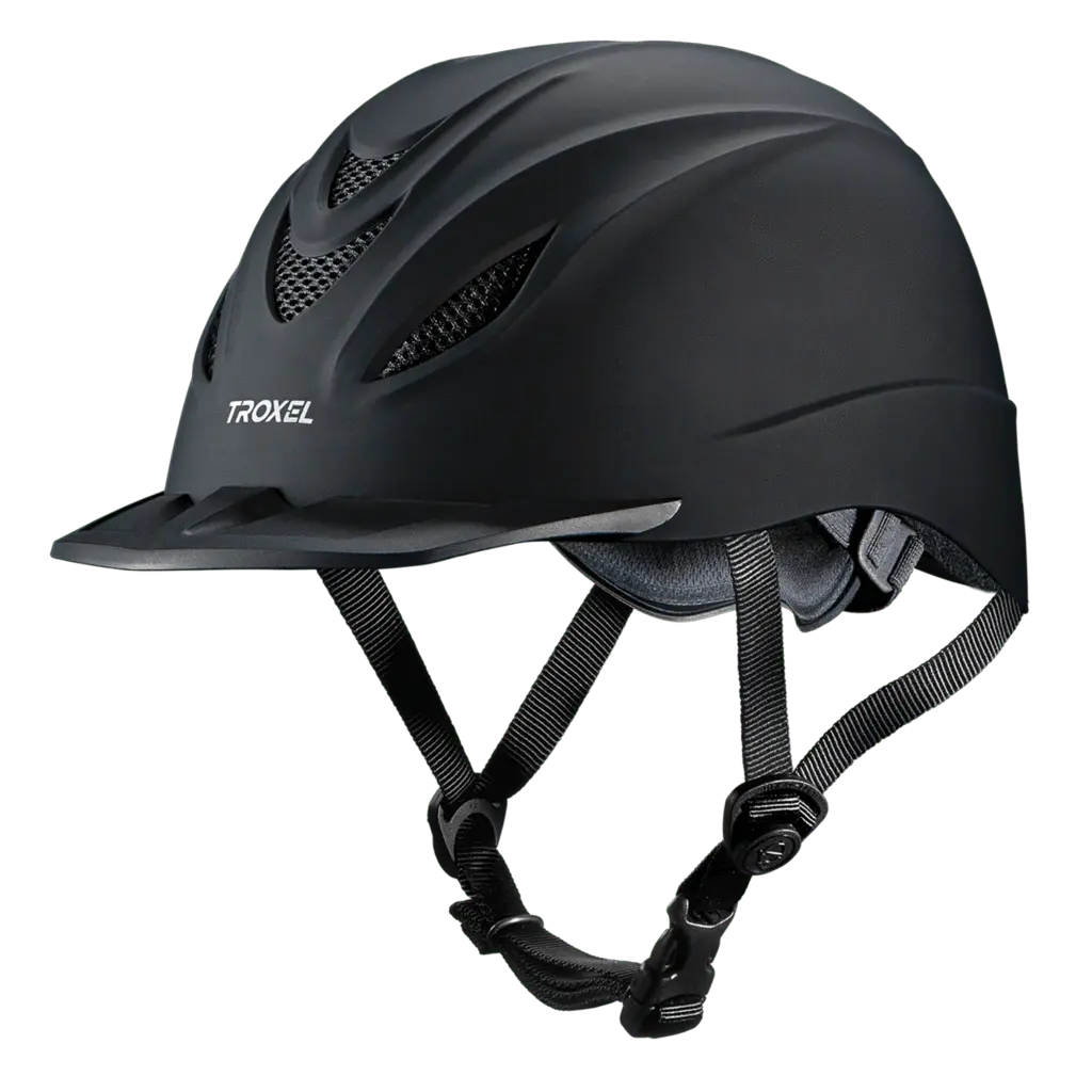 Troxel Intrepid Western Riding Helmet - Low Profile, Matte Duratec Finish, ASTM/SEI Certified - Multiple Sizes