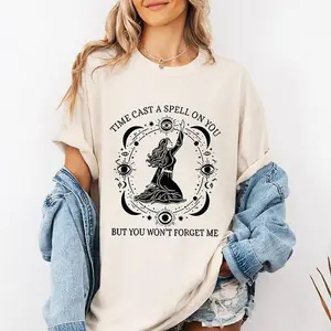 Time Cast A Spell On You But You Won’t Forget Me Shirt, Stevie Nicks Unisex T-shirt, Gift For Music Fans