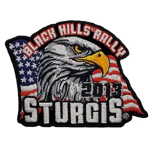 2013 Sturgis Motorcycle Rally Eagle Patch (iron on Sew on -PS18)