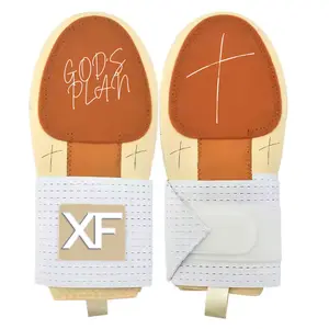 Tan Cross Sliding Mitt