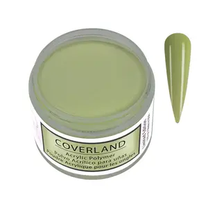 Coverland Acrylic Powder 1.5 oz "Lily Pad" - Limited Edition Nail Extension Poly Gel Kit