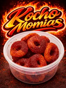 Peach Rings Enchilados- Sweet and Spicy Candy