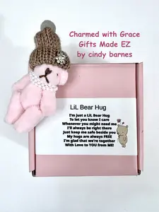 Gifts made EZ by Cindy,  LIL Bear Hug, LiL Bear in a Box Gift