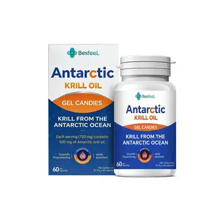 Krill Oil 1000mg Softgels | Omega-3 EPA DHA with Natural Astaxanthin | 60 Capsules-vsa